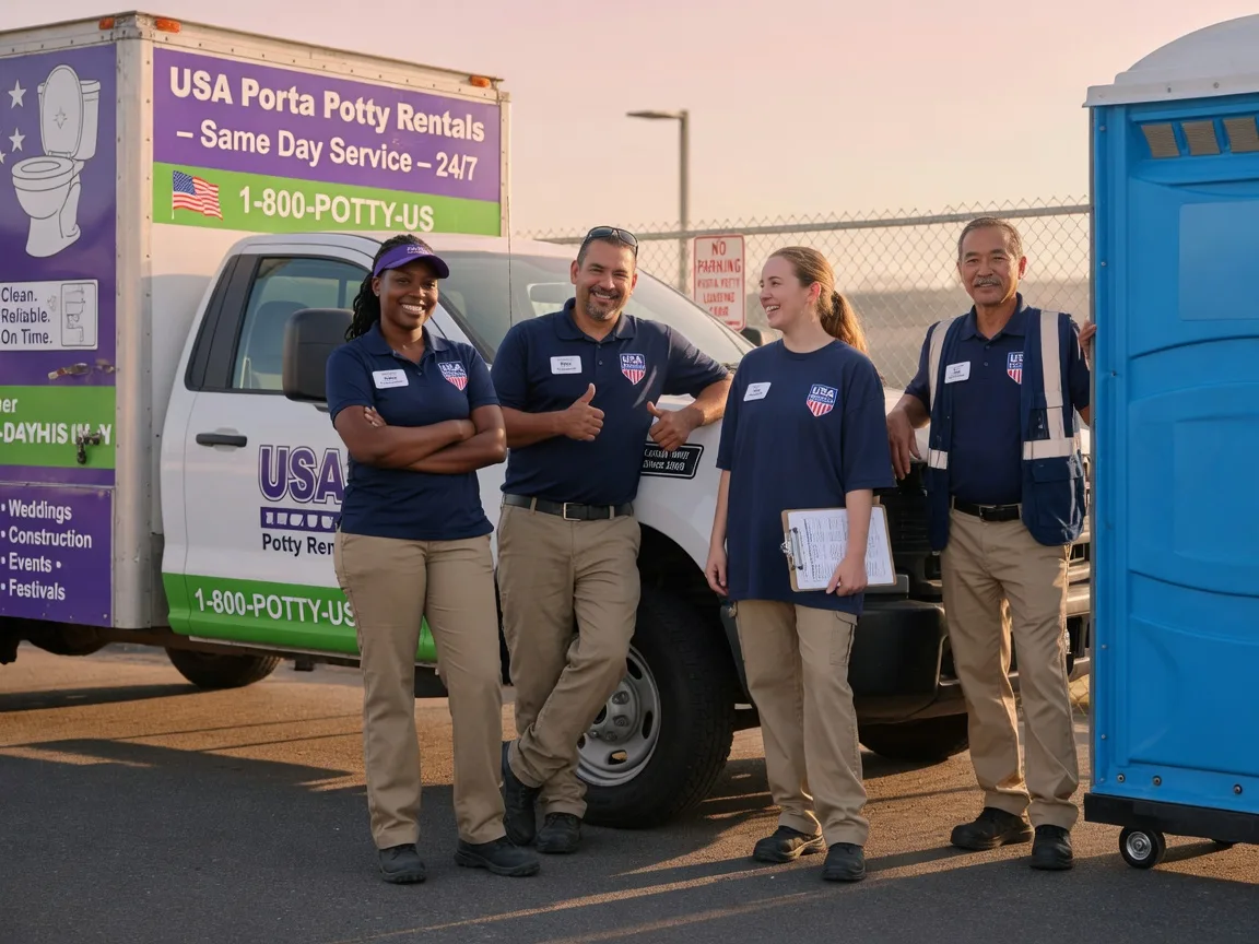 Porta Potty Rental company in National Park, NJ